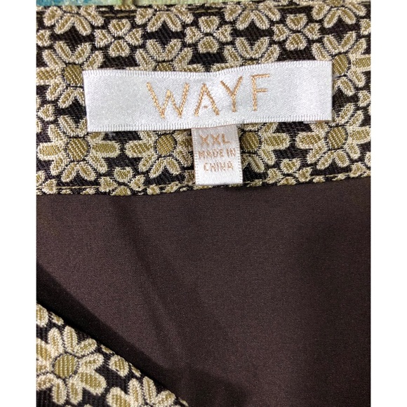 WAYF Pelham Button Front Miniskirt - Picture 4 of 4